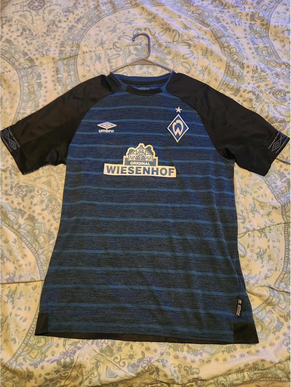 Werder Bremen 2018/2019 Germany Away Soccer Jersey Size M